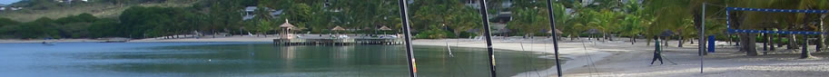 Beach at St james's Club Antigua - Superb villas for rental from Antigua Villa Vacations